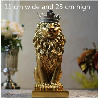 style 11 Small Корона лев модель ремесла украшения, Скандинавская гостиная винный шкаф для телевизора украшения современный минималистский офисный стол работа - Цвет: style 11 Small