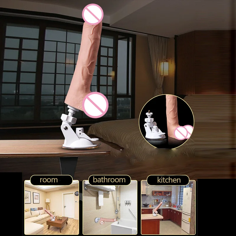 Беспроводной Дистанционный автоматический телескопический фаллоимитатор с