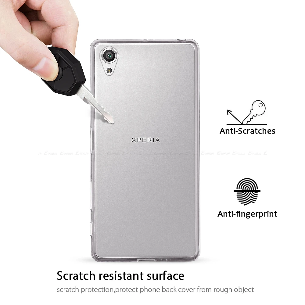 Прозрачный мягкий силиконовый чехол из ТПУ для Sony Xperia 1 5 10 II XZ3 XZ2 XZ X XA XA1 XA2 Plus Ultra L1 L2