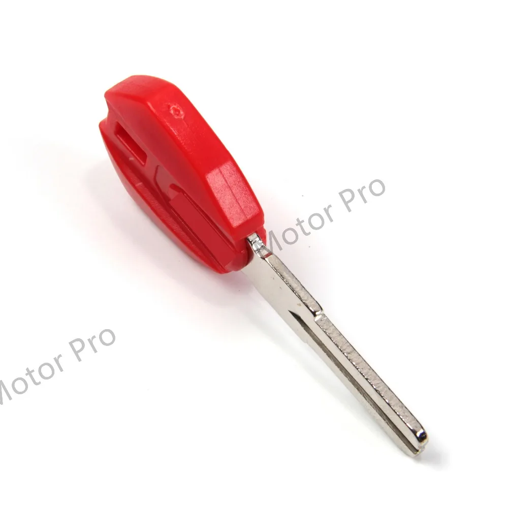 Uncut Blade Blank Key For Ducati Monster 659 696 795 796 1100 Motorcycle Replacement Accessories With Logo Monster659 BLACK RED |