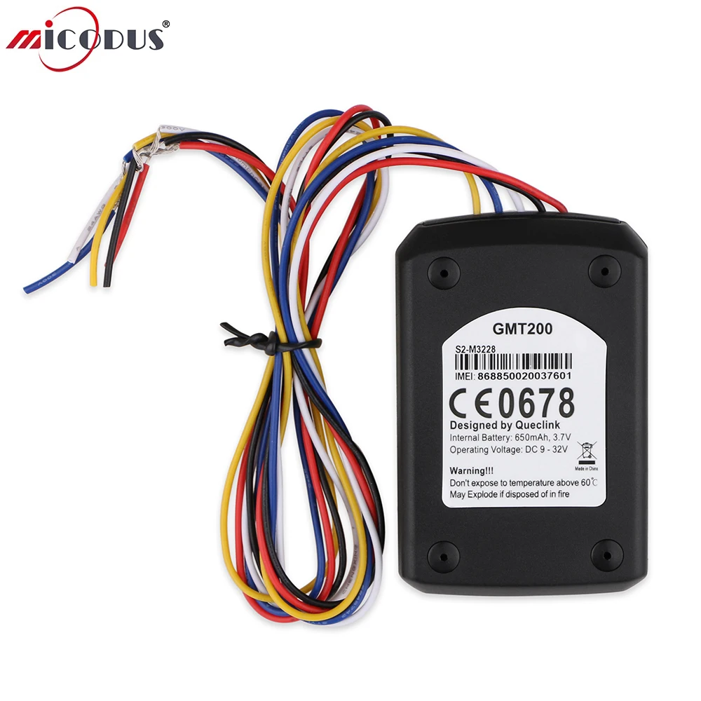 Лодки GPS трекер Queclink GMT200 Водонепроницаемый IPX6 9V до 32V DC Micro size отслеживающее