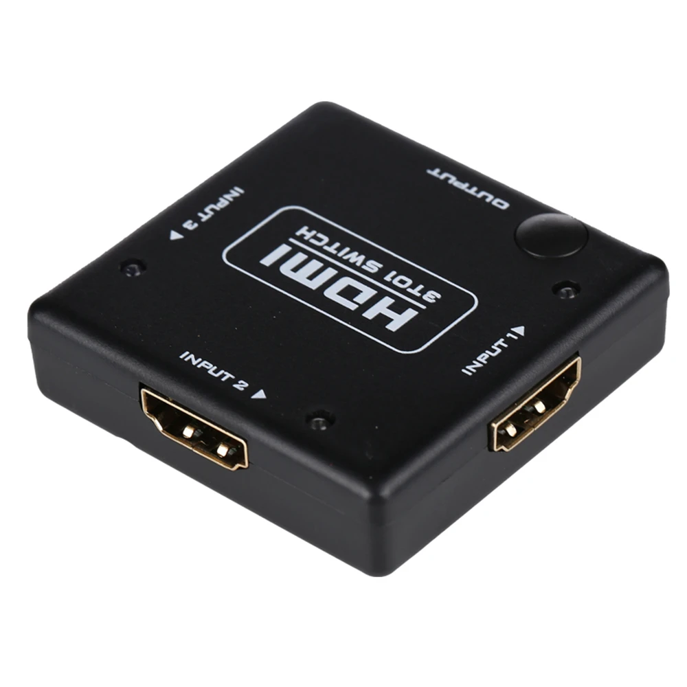 MT-Lamoda Пластик Mini 3 Порты и разъёмы HDMI коммутатора spitter 1x3 Поддержка 1.3 В 1080 P HDCP