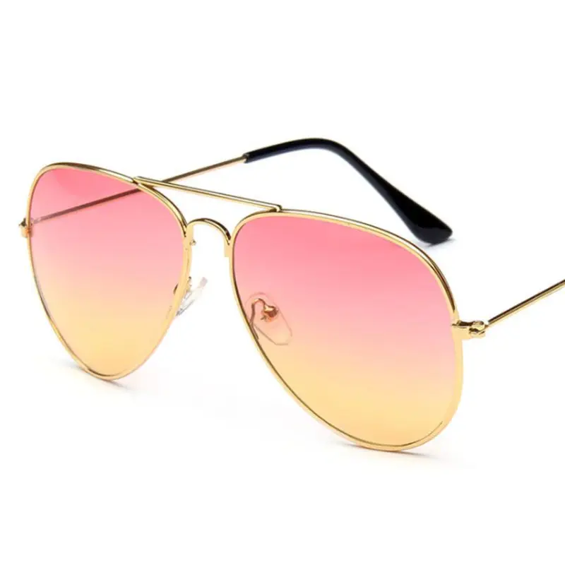 Double color Sunglasses Men Polarized Brand Classic Metal Pilot Glasses For Women Brown Lens Fashion Style UV400 Gafas De Sol | Аксессуары