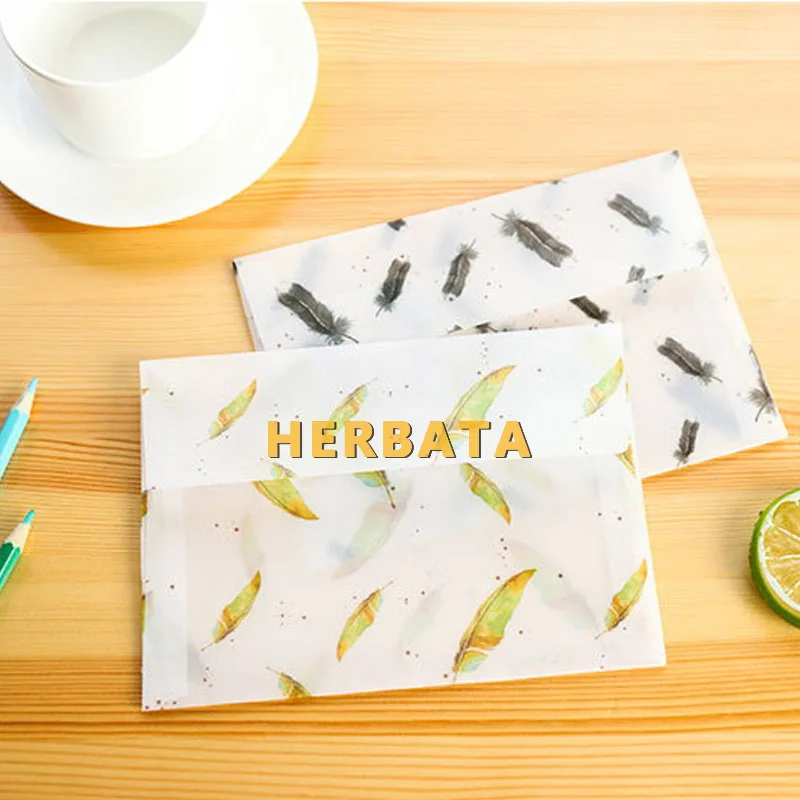 HERBATA (8 шт./лот) китайский стиль ремесло бумажный конверт для письма бумажные