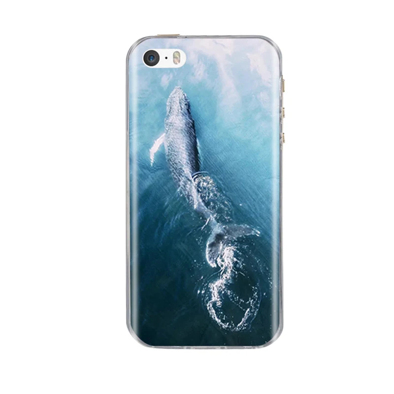 Чехол для iPhone 5S мягкий силиконовый чехол 5 5s 6 6s 7 8 x милый Apple SE X чехлы | Мобильные
