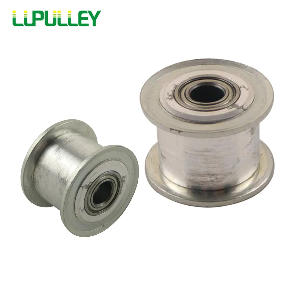 

Натяжной шкив LUPULLEY MXL 20T, шкив ГРМ с отверстием 3/4/5 мм, Пассивный шкив, натяжной шкив без зубьев для ремня MXL 6 мм/10 мм из алюминиевого сплава