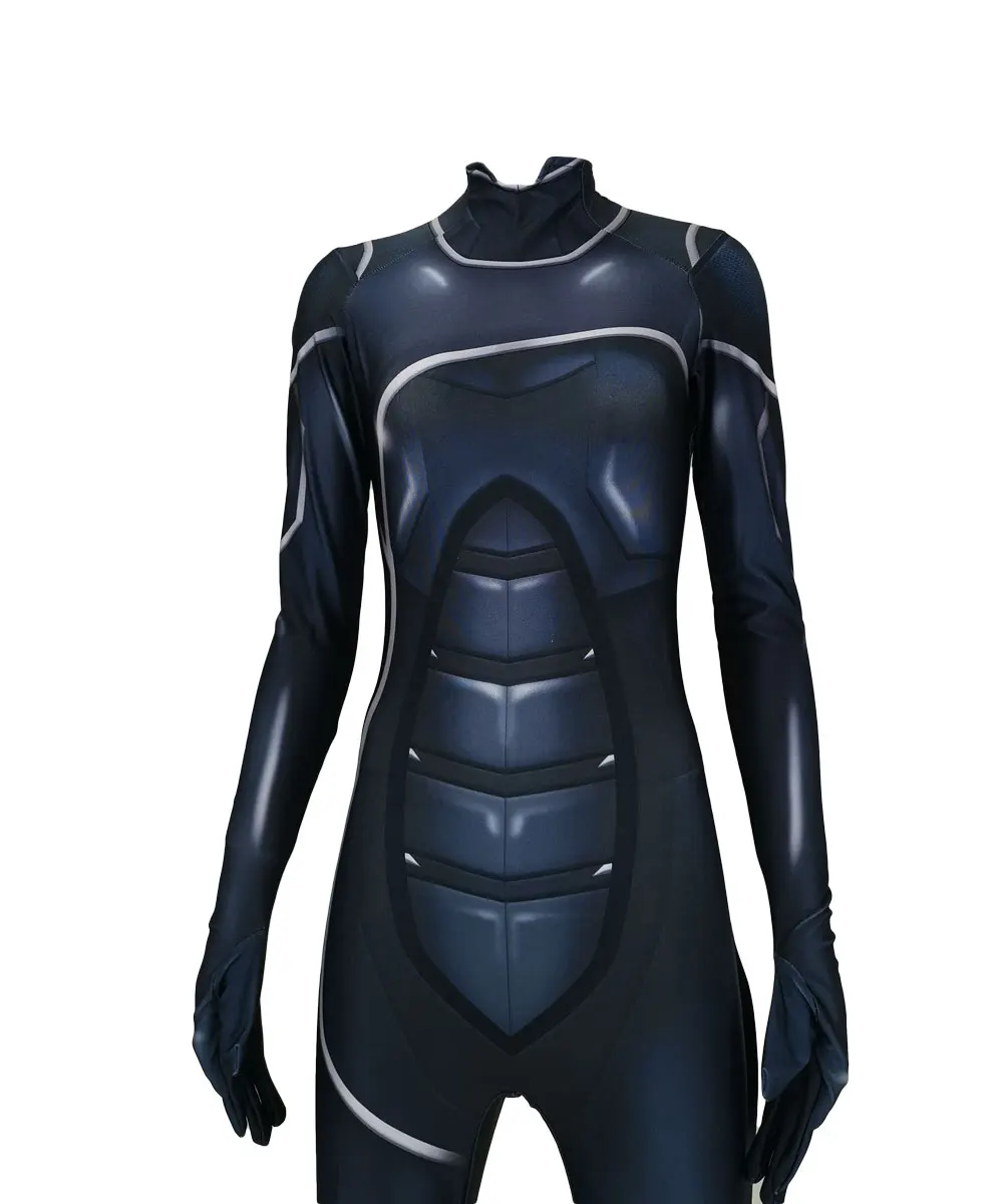 

Black Cat Suit The Heist Version Costume Black Cat Jumpsuits festival Bodysuit halloween costumes for men adult/Kids