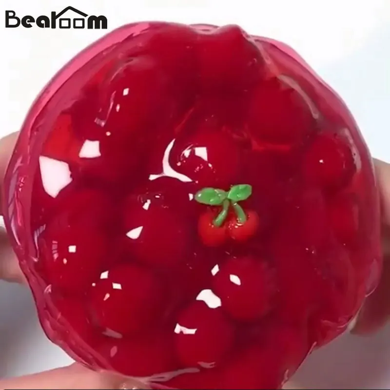 Bearoom слизь Вишня Моделирование глина обучения Образование Полимерная Diy игрушки