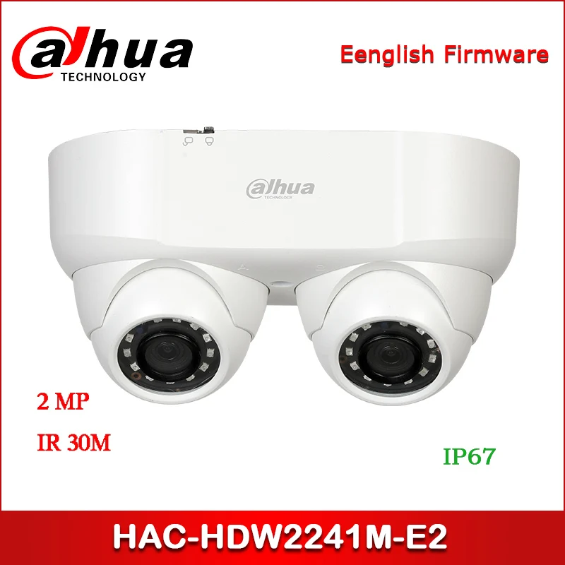 

Dahua 2MP Starlight HDCVI IR камера с двумя объективами CVI/TVI/AHD/CVBS Выходная переключаемая камера видеонаблюдения