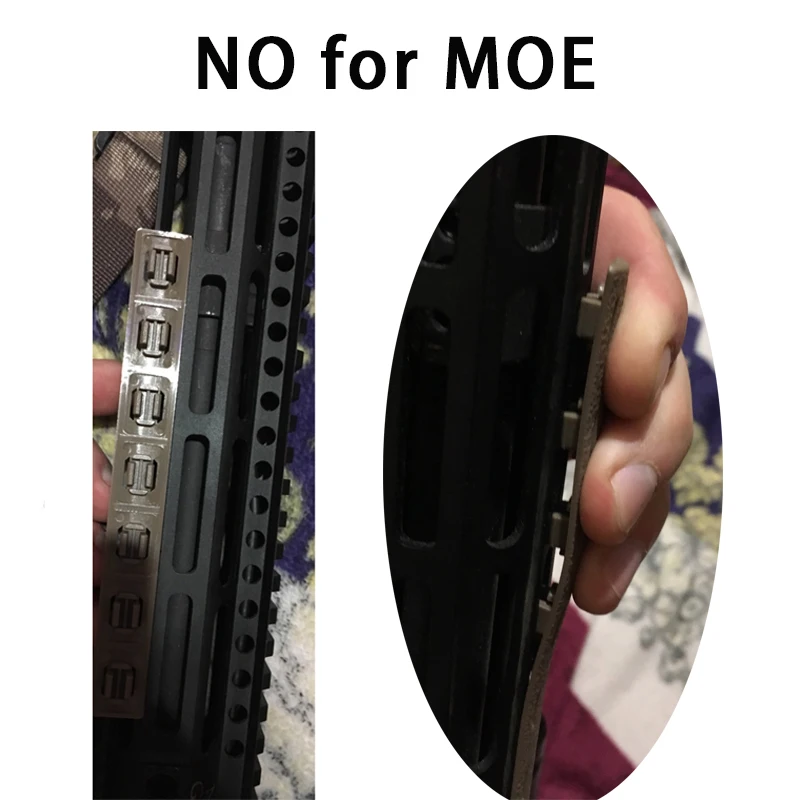 Тактический BCM M-Lok Панель комплект для M-lok Handguard Пикатинни крышка 5 шт./компл