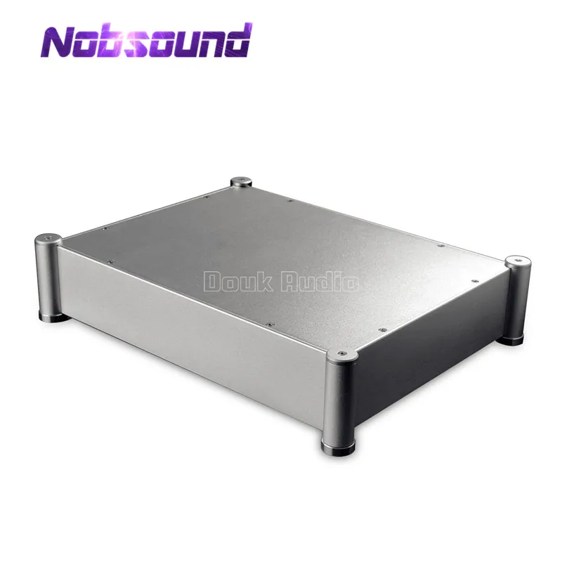

Nobsound Aluminum chassis DAC case amplifier enclosure DIY Cabinet HiFi Box 430*95*330 mm