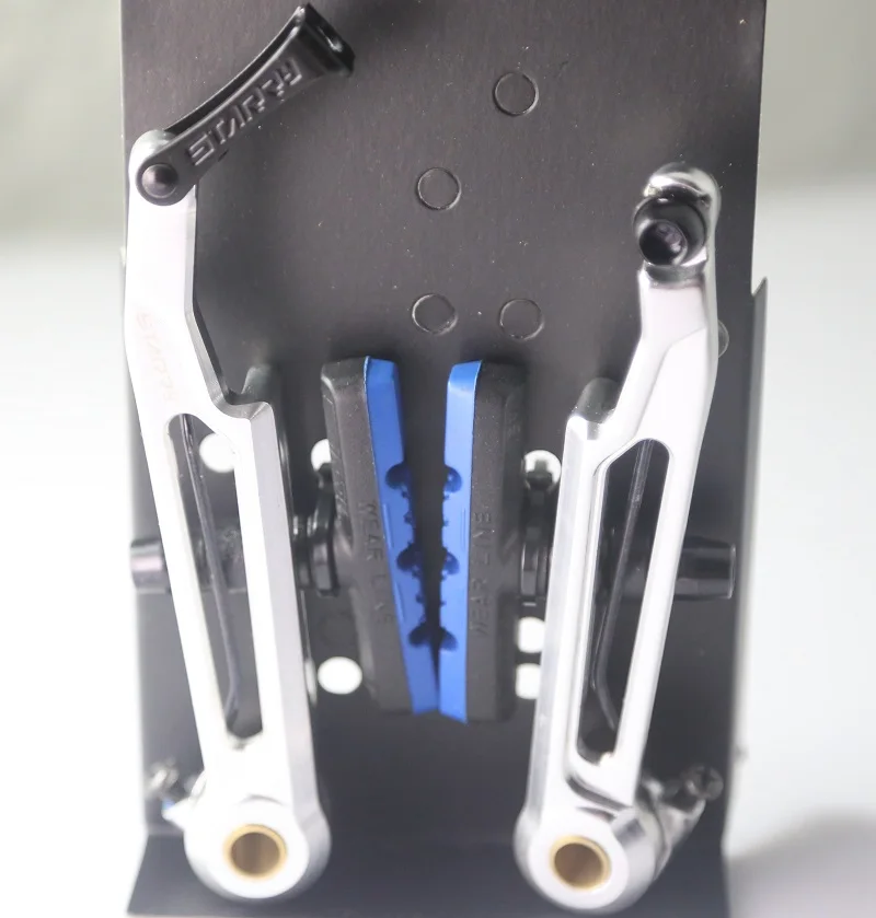 Тайвань Длинный рычаг V-Brake cnc алюминиевый сплав 110 мм черный/серебристый