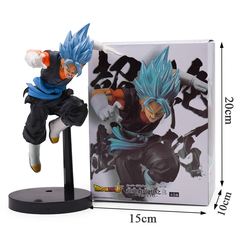 23 см Big Dragon Ball Z синие волосы Вегета мужские шорты для купания в боевом костюме. Фигурка аниме из ПВХ DBZ Коллекция Модель Куклы Игрушки для детей Рождественский подарок