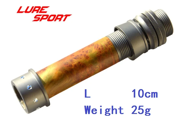 LureSport древесина алюминиевая катушка для рыбалки сиденье высококачественный алюминиевый материал для сборки удочки компонент ремонт Летающий Стержень DIY аксессуар