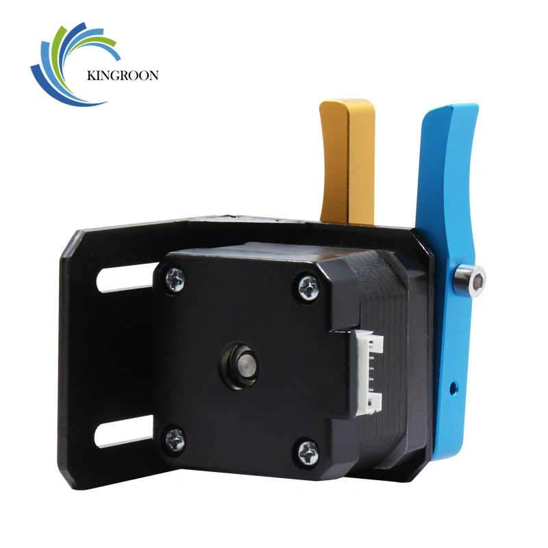 KINGROON Glod Blue MK8 Bowden прямой экструдер полностью металлический алюминиевый удаленный