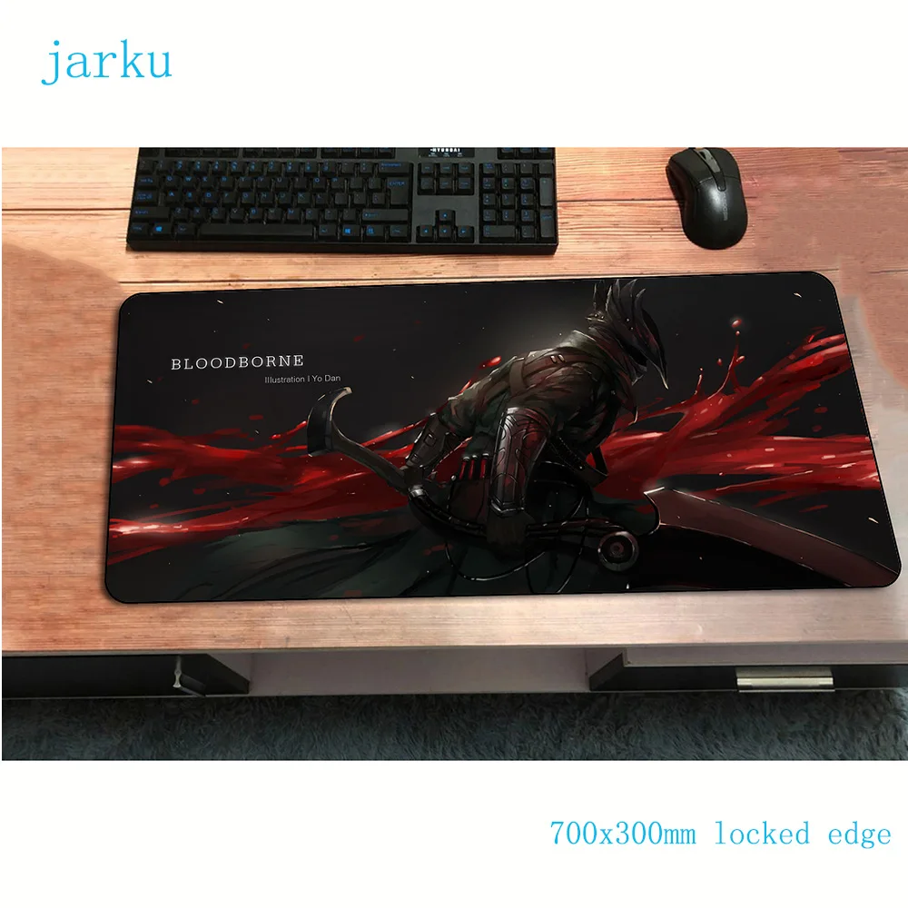 Коврик для мыши bloodborne Birthday 700x300 мм игровой коврик геймер подарок клавиатура