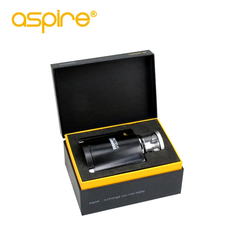 Новое поступление Aspire Proteus электронный кальян обновленный набор емкость бака 18