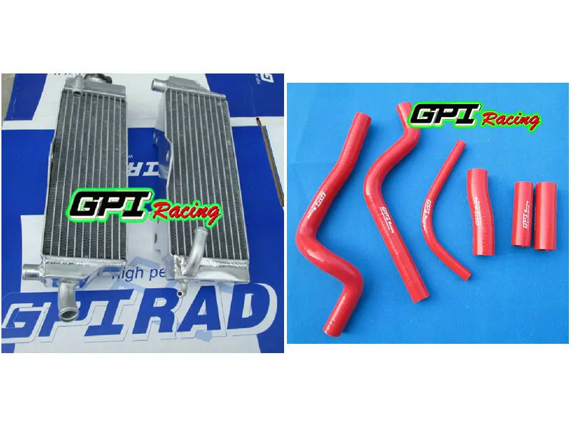 Алюминиевый радиатор + шланг для HONDA RVF400 NC35 NC30 VFR400 RVF/VFR 400 NC 35/30 GPI high-per | Автомобили и