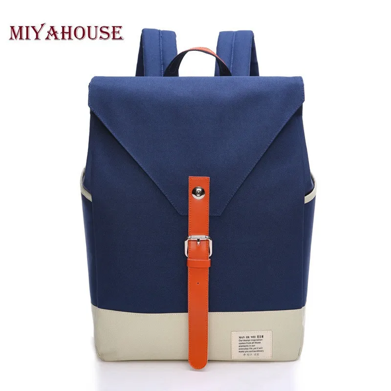 Miyahouse квадратная форма Оксфорд женский рюкзак корейский стиль девушка рюкзаки Подростковая школьная сумка Многофункциональный рюкзак для ноутбука