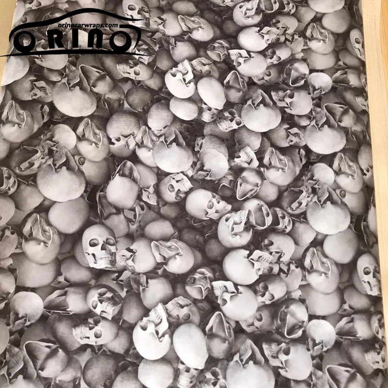 Пленка-наклейка ORINO в виде черепа наклейка бомбы камуфляжная виниловая пленка на