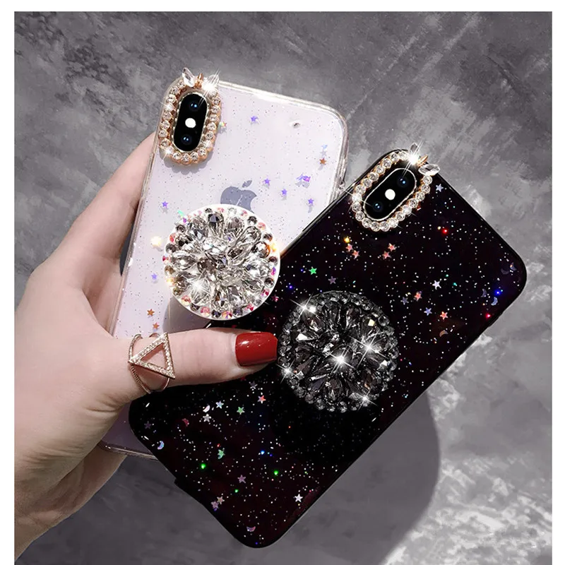 Lovely Plush Hat Warm Fur Ball Knitted Christmas Cap Phone Cases For iPhone11 Pro MAX 6 6s 7 8 X XR XS Plus Cute fuzzy cove |