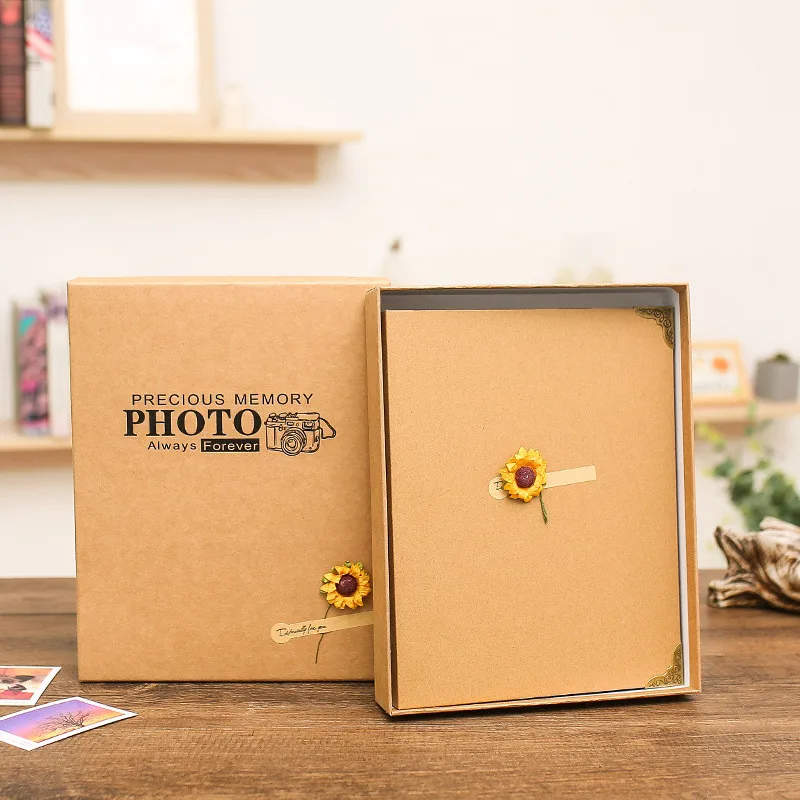 2019 Новый DIY Фотоальбом для влюбленных Свадебные Юбилей Подарок Фото Детские