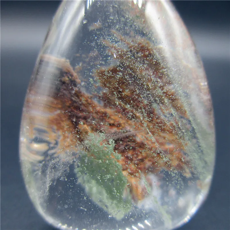 47 г натуральные камни Chorite кристаллы зеленый призрак образец кристаллического