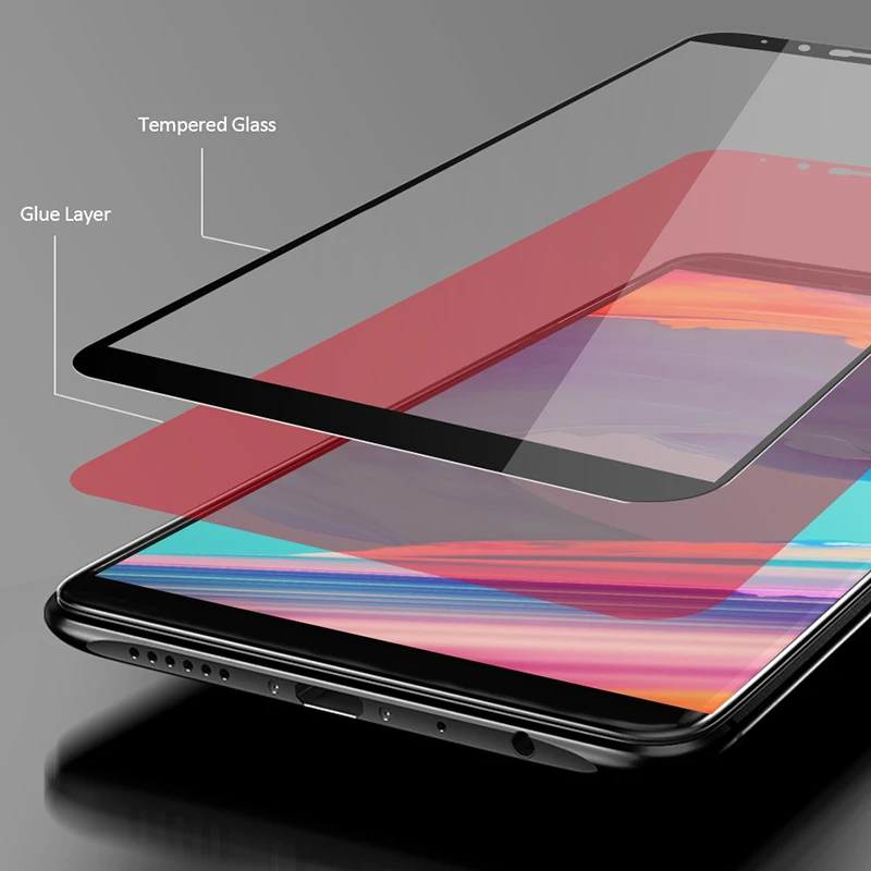 Защитное стекло CHYI для Oneplus 6T 5 T закаленное олеофобное покрытие 9 H не блокирует