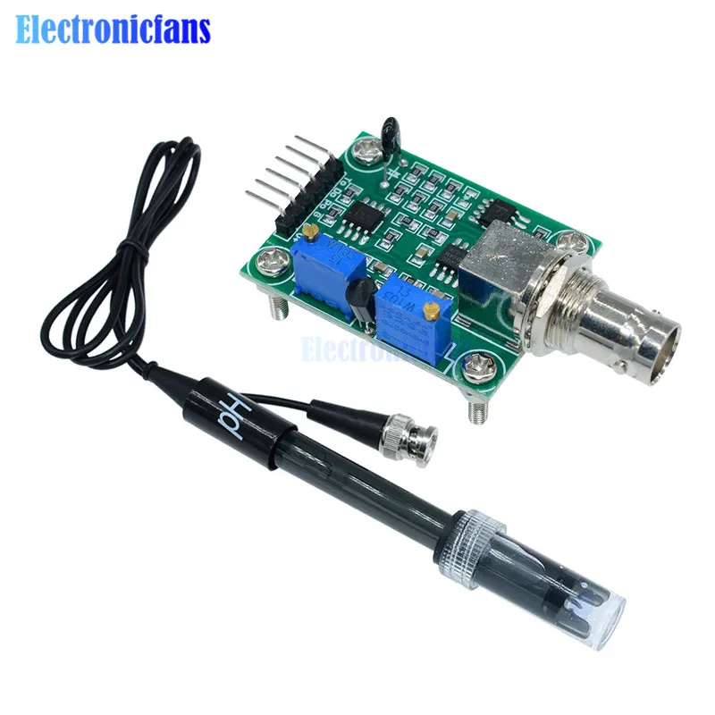 Датчик определения значения PH жидкости модуль контроля плата управления для