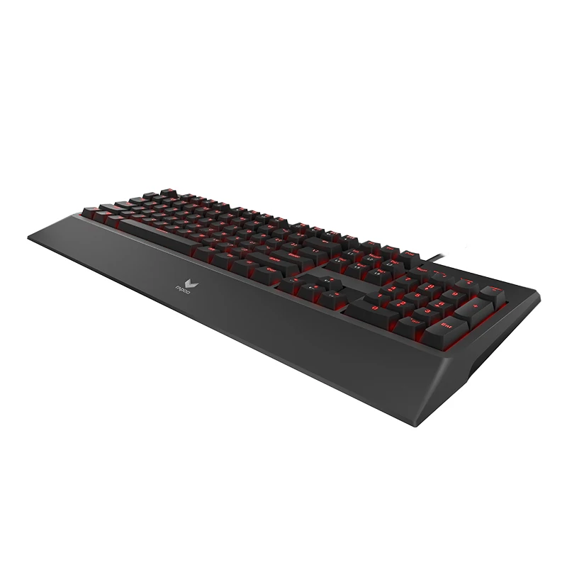 RAPOO V730L механическая клавиатура с подсветкой usb Настольный ПК геймер для игровой