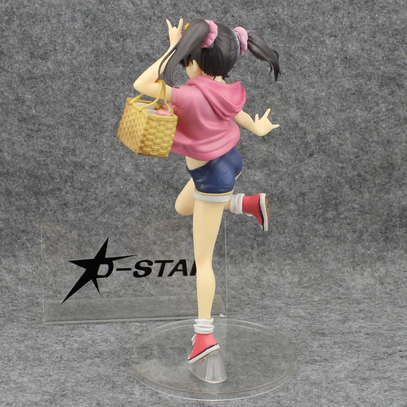 Free Shipping 8&quot Love Live! Anime Yazawa Nico Picnic Girl Ver. Boxed 20cm PVC Action Figure Collection Model Doll Toys Gift | Игрушки и