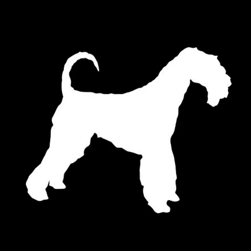 15*12 1 см Airedale собака животное автомобиля Наклейка Виниловая наклейка Модные