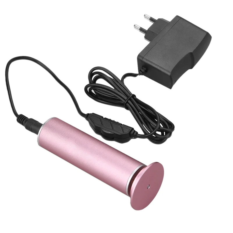 Pink Электрический для ухода за ногами для педикюра электрическая Шлифовальная Пилка Для Педикюра мертвая кожа пятки-напильник удаление наростов бритвенные насадки Сменные - Цвет: Pink