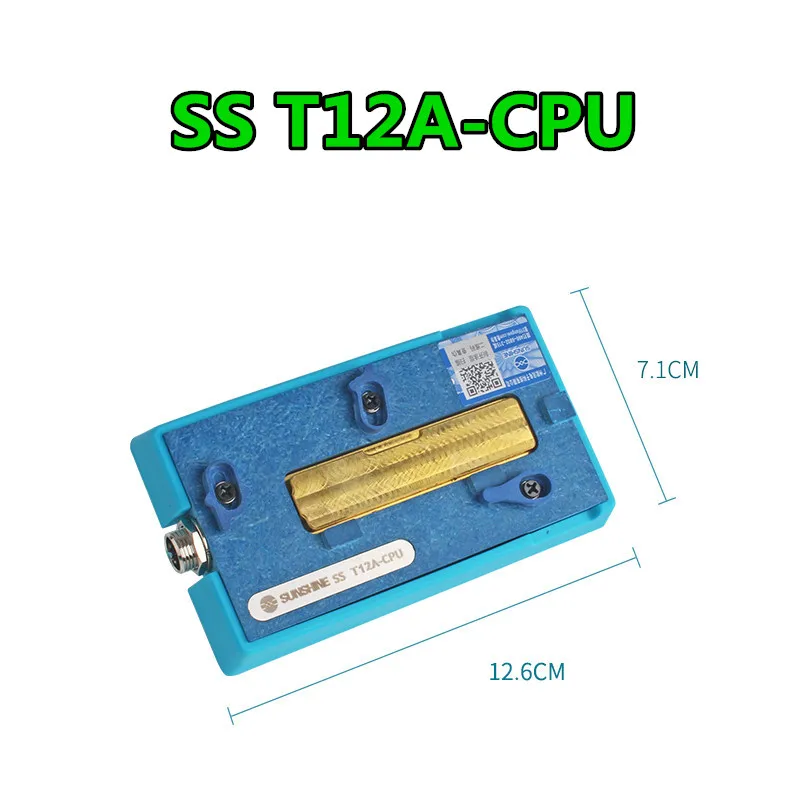 SUNSHINE SS T12A Отопление Паяльная Станция материнской платы подогреватель для IPHONE X/XS