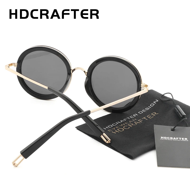 HDCRAFTER Круглые Солнцезащитные очки женские модные солнцезащитные для женщин