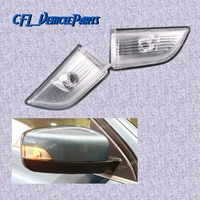 pair front l r wing mirror turn signal indicator lamp light lens 31217289 31217288 for volvo xc60 2009 2010 2011 2012 2013