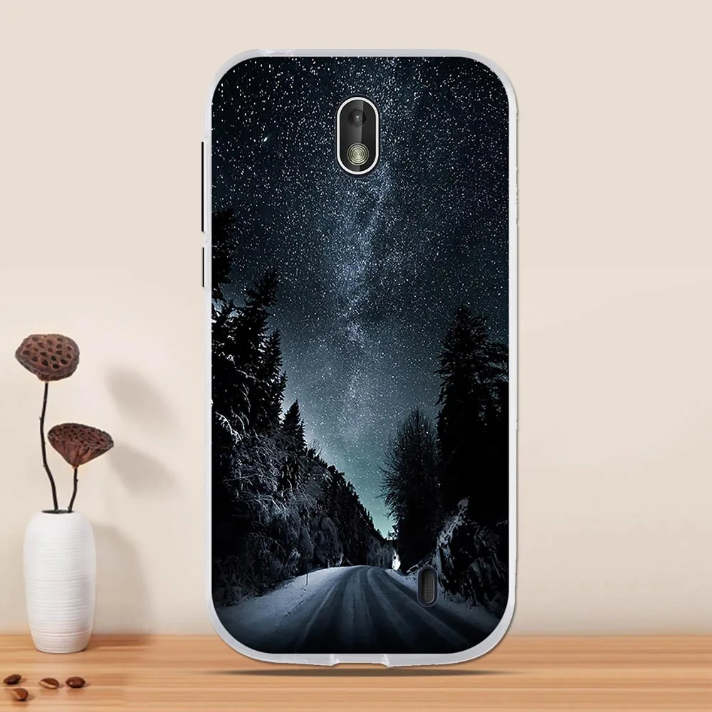 4 Мягкий чехол из ТПУ для Nokia 1, силиконовый чехол, чехол для Nokia 1 Nokia1 TA-1047 TA-1060 TA-1056, чехол для телефона, задняя крышка - Цвет: 4