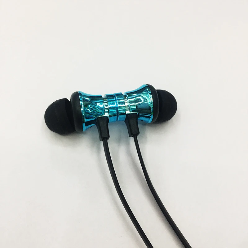 Magnetic Wireless Bluetooth Earphone Bass Stereo Headset Outdoor Sport Running In Ear Sweat Proof Headphone with Mic Earpiece|Наушники и