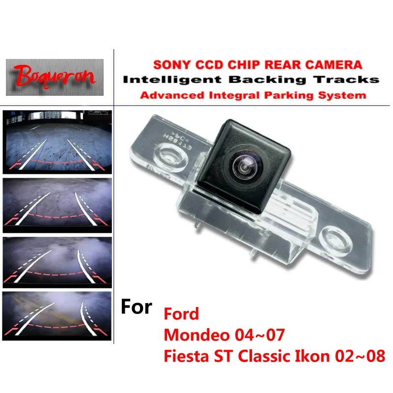 Для Ford Mondeo Fiesta ST Classic Ikon 02 ~ 08 CCD Автомобильная резервная парковочная камера