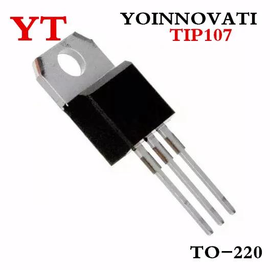 50 шт./лот TIP107 TRANS PNP DARL 100V 8A-220 IC лучшее качество.