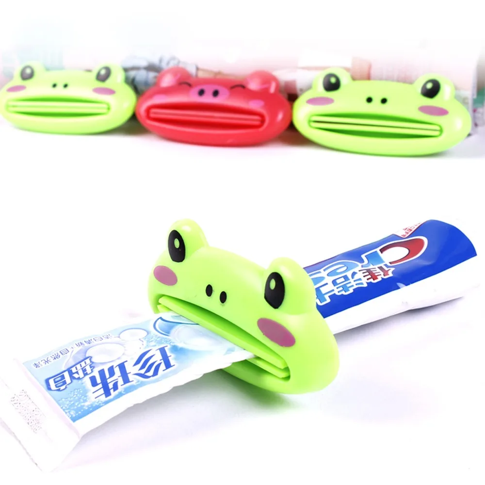 2 Шт. Милый Мультфильм Гель Крем Трубки Соковыжималка Держатель Ванная Комната