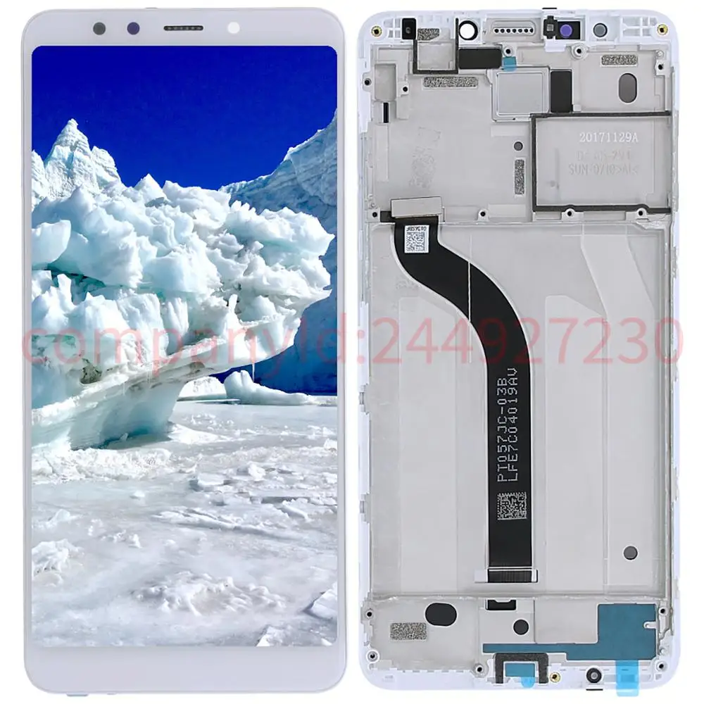 5 7 '񟤐x720 для Xiaomi Redmi экран ЖК дисплей дигитайзер сенсорный s с рамка Запасные