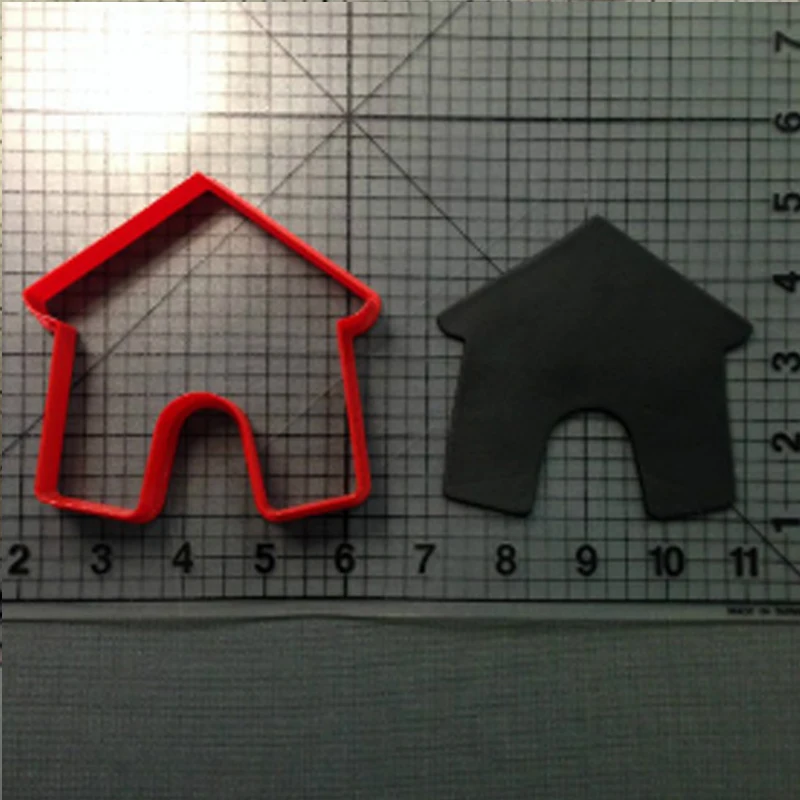 Животное собака дом тег торт украшения инструменты на заказ 3D Печатный помадка