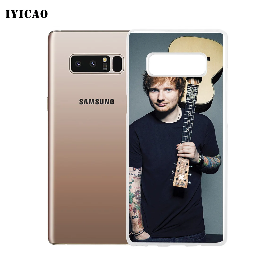 Чехол для телефона IYICAO Ed Sheeran I Don't Care мягкий силиконовый чехол Samsung A5 A6 Plus A7 A8 A9 J3 J5