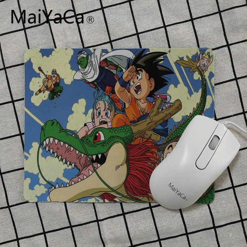 No Lock Edge18x22cm MaiYaCa сильный Comics Dragon Ball маленький коврик для мыши ПК компьютерный коврик резиновый ПК компьютерный игровой коврик для мышки с аниме коврики для мыши Настольный коврик - Цвет: No Lock Edge18x22cm