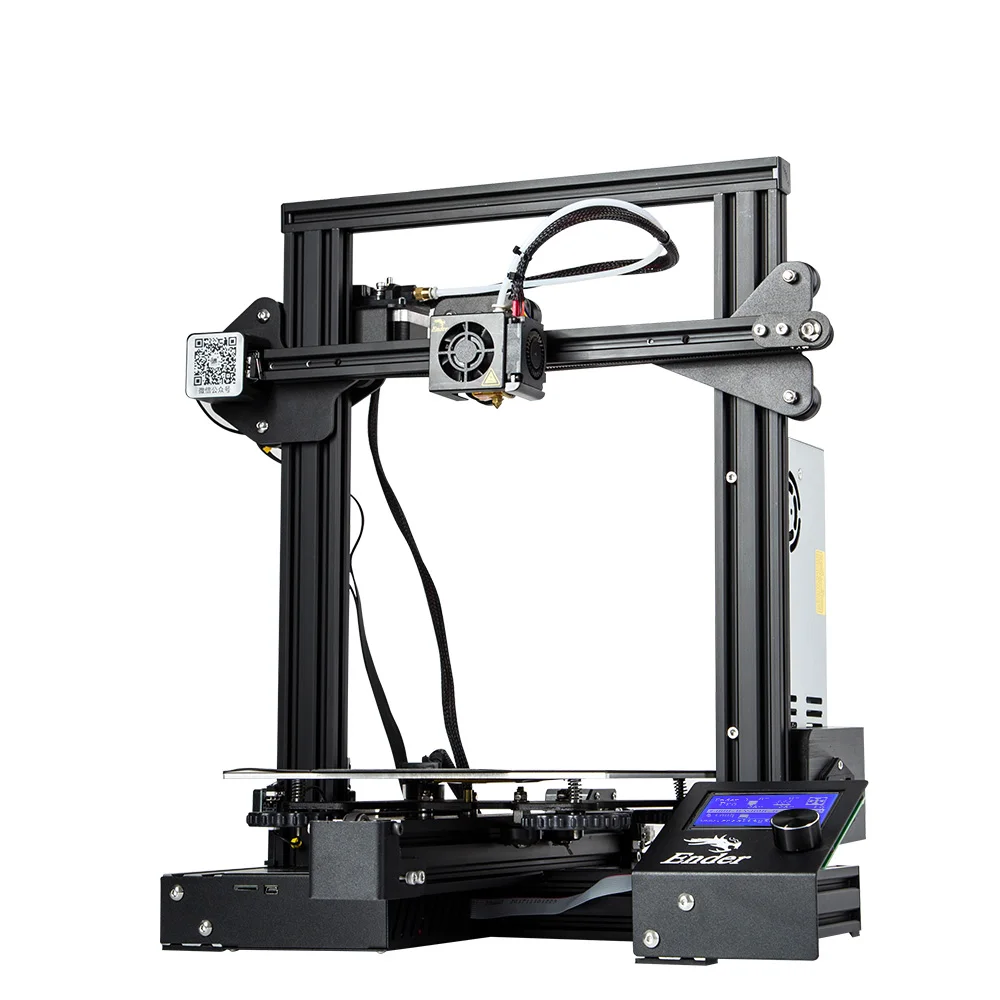 Creality Ender-3 Pro v-слот DIY 3d принтер комплект 220x220x250 мм размер с магнитной наклейка для платформы сбой питания печать
