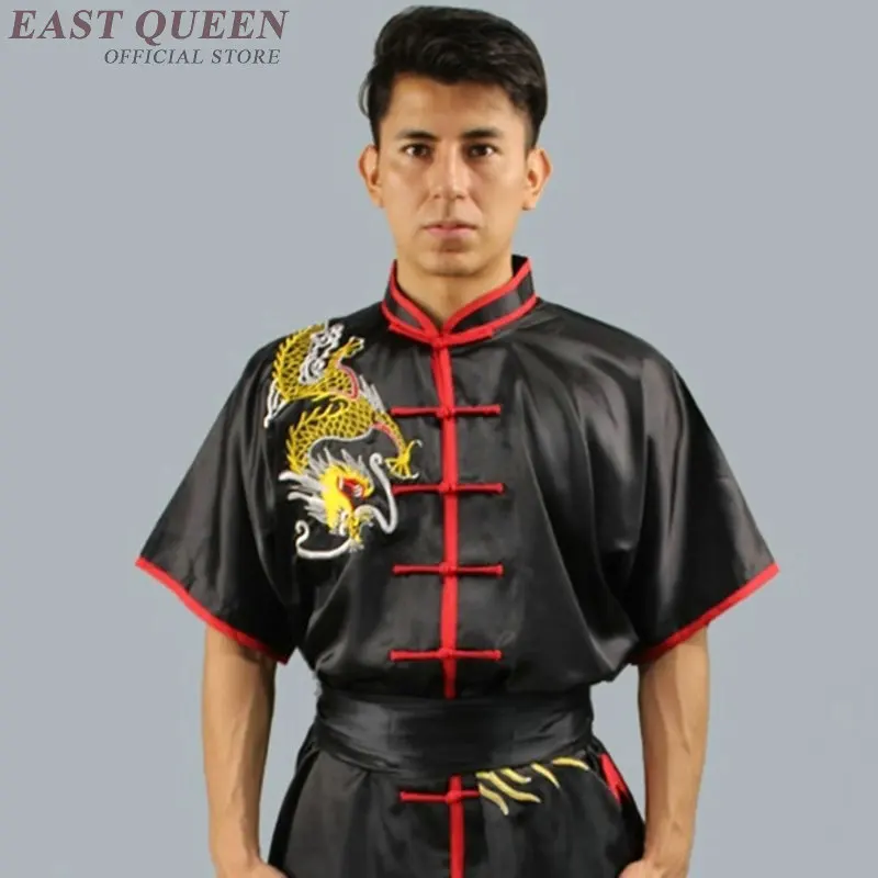 Костюм китайского воина в стиле Брюса Ли ушу Вин Чунь Наньцюань Тай-Чи шаолинь