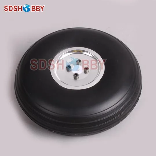 Колеса из полиуретана с ЧПУ 4 &quot алюминиевым хабом (D101.6 x H35 5 мм)|rc airplane wheels|rc wheelswheels