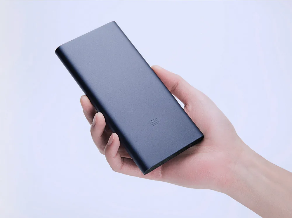Xiao mi power Bank 10000 мАч 2 Быстрая Зарядка Внешний аккумулятор с двумя usb-портами портативный Alu mi nium Быстрая зарядка mi power внешний аккумулятор