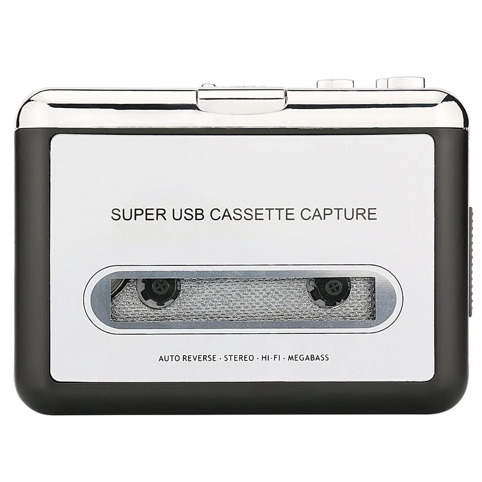 Горячая распродажа USB преобразователь кассеты в MP3 запись звука музыкальный